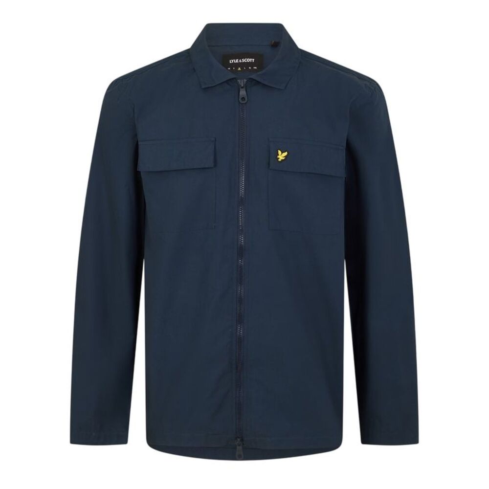 Lyle & Scott Mens Heavy Duty Shirt Jacket / Navy